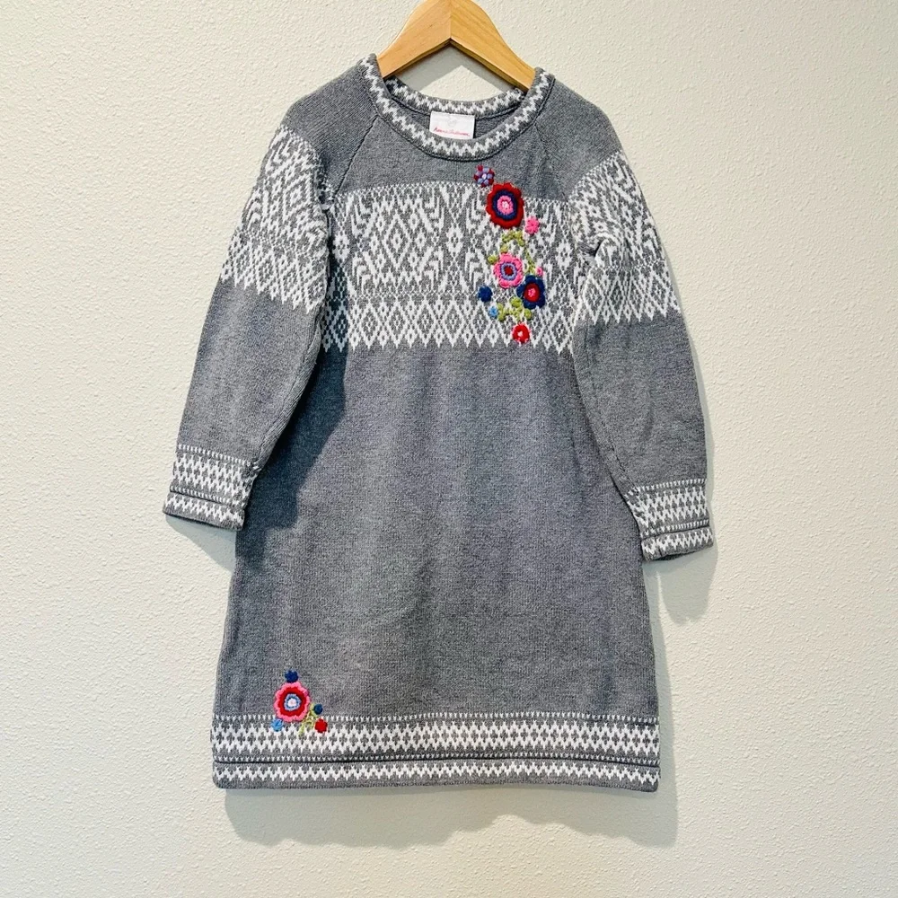 Hanna Andersson Girls’ Sweater Dress, size 120 cm (6-7‎ US)